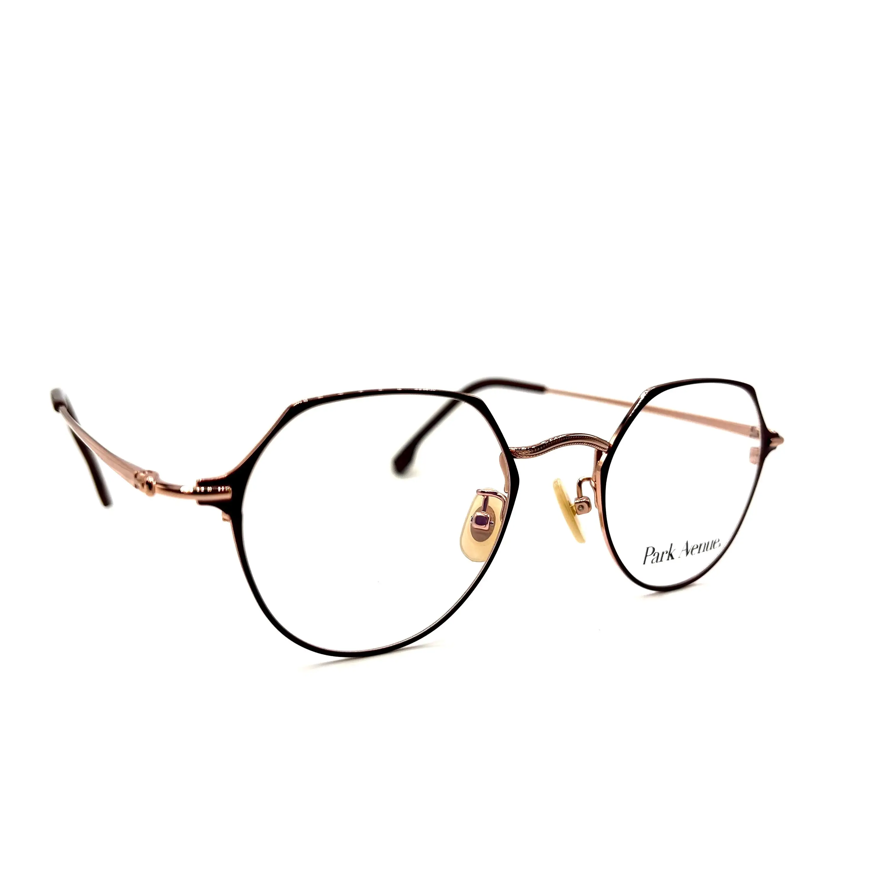 Park Avenue 9067, Geometric in Black/Gold